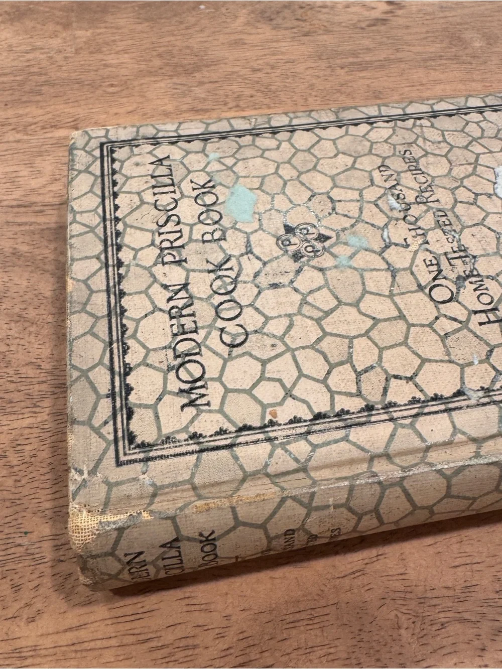 1924 Modern Priscilla Cook Book Old Family Recipes Vintage